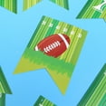 thumbnail image 5 of OUNONA Football Banner Set with Green Paper Flags Perfect for Birthday Parties and Sports Themed Decorations 1 Set, 5 of 8