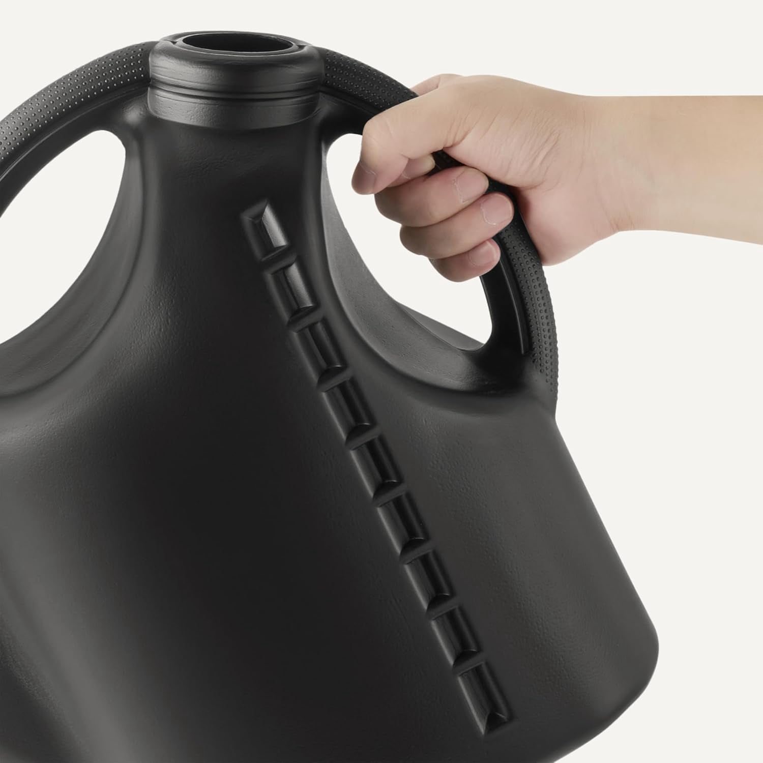 Watering Can, Black, 2.64 Gallon Capacity