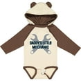 thumbnail image 3 of Inktastic Daddys Little Mechanic Baby Boy Boys Long Sleeve Baby Bodysuit, 3 of 5