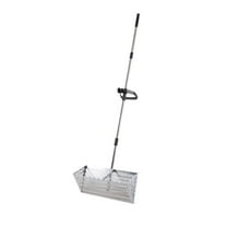 colaxi Sand Rake Convenient Large Telescopic Handle Carbon Steel Shovel