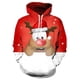 thumbnail image 1 of Sudaderas con capucha Navidad Santa Claus sudaderas con estampado 3d hombres mujeres con capucha de gran tamaño Sudadera con capucha moda niños pulóver sudaderas chándal, 1 of 4