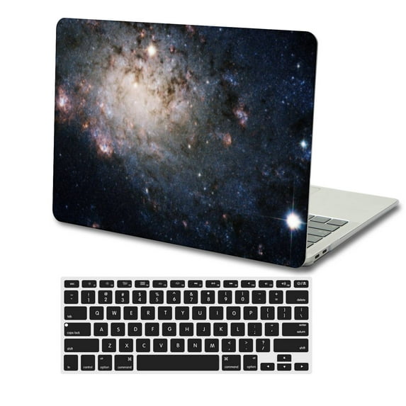 KSK KAISHEK Hard Shell Case Cover for MacBook Air 13.6 Inch m2( Retina Display Touch ID, 2022.0) + Black Keyboard Cover Model A2681 m2, Type C Galaxy A 0761