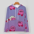 thumbnail image 3 of Game Kirby Unisex Hoodies And Sweatpants Set Sweatshirts Jogger Pants Hooded Hoody Tracksuits Set Suit Winter Daily Adult Sweatsuit 2 Pcs, 3 of 9