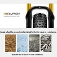 thumbnail image 6 of 26 Inch Fat Fork Travel 170mm 4.0" Tire MTB Bike Air Suspension Fork 1-1/8" Double Shoulder Rebound Adjustment Disc Brake QR Bicycle Front Fork for Snow Beach E-Bike, 6 of 7