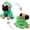 Green Dinosaur, variant on Pug Unicorn Stuffed Animal Pug Dog Wearing Unicorn Costume Plushies Dressed as Cute Funny Rainbow Unicorn Plush Toys for Kids Stuffed Puppy Animals Gift for Lover 12 Inch