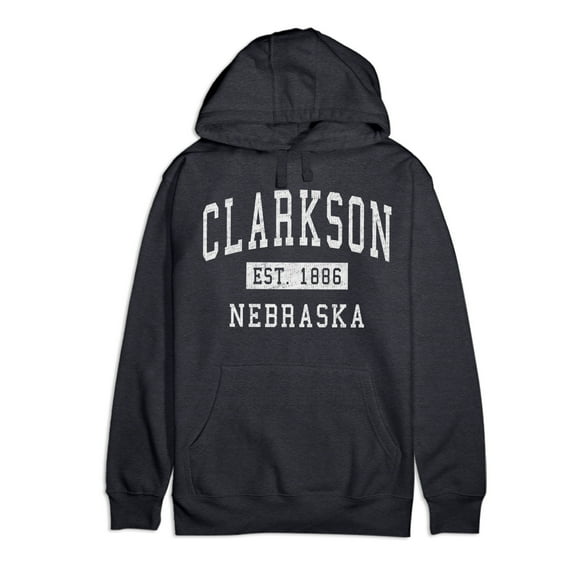 Clarkson Nebraska Classic Established Premium Cotton Hoodie