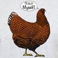 thumbnail image 3 of CafePress - Little Red Hen T Shirt - Men's Classic Graphic T-Shirt, 3 of 4