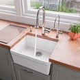 thumbnail image 3 of ALFI Brand Polished Chrome Sensor Gooseneck Pull Down Kitchen Faucet, 3 of 11