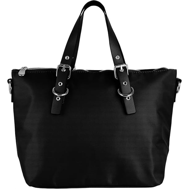 Bolsa para Mujer | Tote Bag Mediana con Correa Ajustable tipo Bandolera y Cierre | Bolso de Mano Amplio con Strap Desmontable Sakura (Nikki 日記)