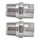 thumbnail image 1 of Flat Fan Spray Nozzle Stainless Steel Wide Angle Flat Fan Spray Tip Wide Application High Durability  for Watering for Cleaning for Cooling ANGGREK Otros, 1 of 8