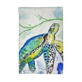 thumbnail image 1 of Betsy Drake KT833 Yellow Sea Turtle Kitchen Towel, 1 of 1