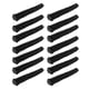 thumbnail image 3 of 1400 Uds. Limpiadores de tuberías flexibles, tallos de chenilla de poliéster negro, juguetes de educación temprana para niños DIY, 3 of 5