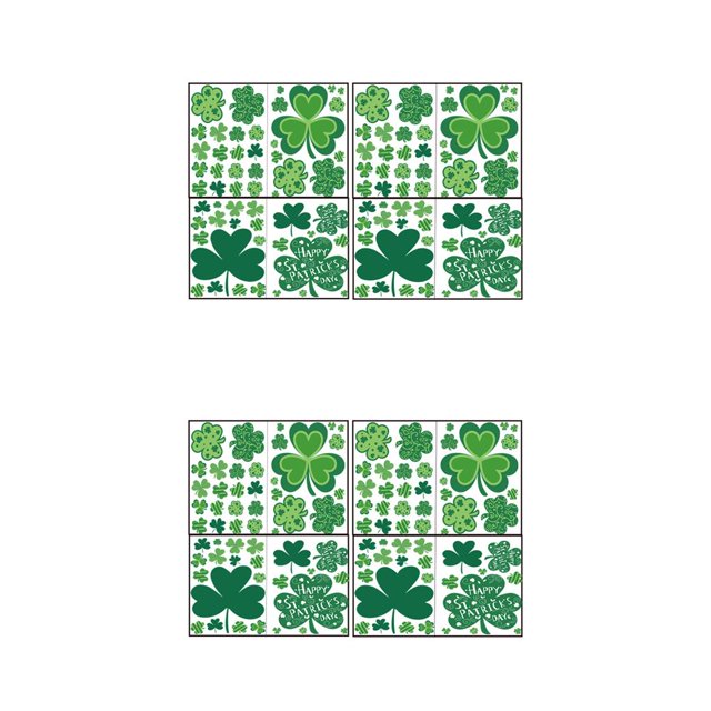 Monstrate 1 Juego de pegatinas de pared para ventana, adhesivos decorativos para puerta, tipo 3 Tipo 3 2Conjunto