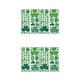 thumbnail image 4 of Cateissary 1 Juego de calcomanías para ventana, bolsas de decoración para el hogar, suministros para habitación, pegatinas de pared de doble cara, Type2 NO2 Cateissary CBP387055, 4 of 6