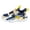 Blue, variant on Otqutp Boys Running Sneakers Non-Slip Casual Sport Shoes Kids Lightweight Breathable Gym Athletic Shoes 4-14.5 Years