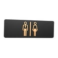 thumbnail image 2 of DOLITY Toilet Sign Display Male Female Bathroom Sign for Bathroom Public Place Bars Type A, 2 of 9