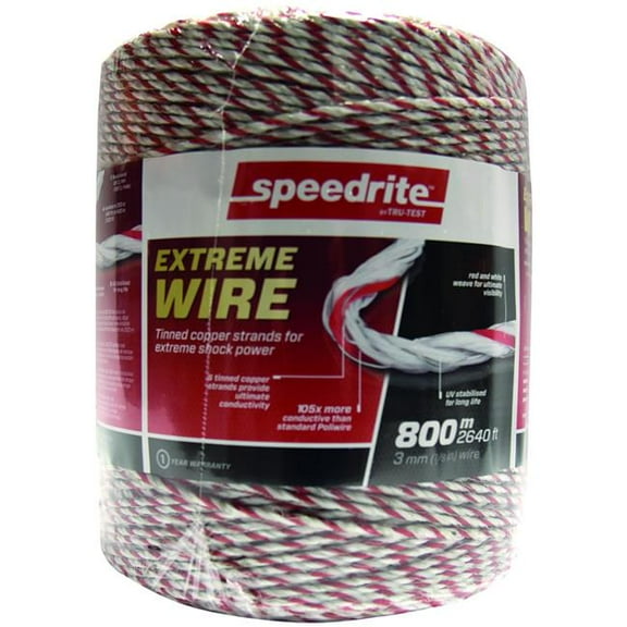 Speedrite 815241 2640 ft. Extreme Wire Roll - White