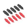 thumbnail image 1 of Electrical Accessory,5Pair 20A 25.060 Crocodilian Electrical Test Clamp Metal Test Clip Enhanced Features, 1 of 14