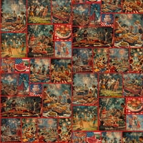 Celebrate Freedom Patriotic Cotton Fabric