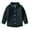 Black, variant on HAiming Toddler Boys Girls Button down Shirts Trendy Lapel Long Sleeve Tops Fall Winter Casual Outfits with Pocket
