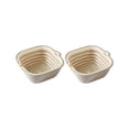 thumbnail image 2 of Plastic Double Drainage Basket | Food Grade Sink Strainer Organizer | Large Capacity Vegetable Fruit Storage | Multi-Size Set | White | Easy Clean | 1 Piece | 19x17.5x7.5cm 23x20.5x8.5cm 26.5x24x9.5cm, 2 of 6