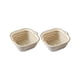 thumbnail image 2 of Cesta de drenaje doble de plástico de grado alimenticio | Cesta de filtro de filtro de colador de fregadero de cocina | Cesta de almacenamiento y escurrido de frutas y verduras blancas | 10,4 x 9,44, 2 of 6