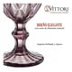 thumbnail image 4 of Juego de 6 Copas de Cristal Labrado Vintage, Copas de Vino Color Púrpura, 245 ml, 4 of 5