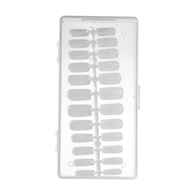 504 Piezas de Uñas postizas transparentes jinwen para Manicura Natural