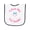 White and Navy, variant on Inktastic I Got My 1st Tooth Baby Terry Cloth Bib