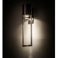 thumbnail image 3 of Meyda Tiffany 188838 Cilindro Rossetto 30" Tall Wall Sconce - Stainless Steel, 3 of 3