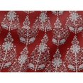 thumbnail image 5 of oneOone Viscose Jersey Maroon Fabric Block Sewing Fabric By The Yard Printed Diy Clothing Sewing Supplies 60 Inch Wide-ZC, 5 of 7