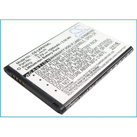 1500mAh BL-44JN Battery for ALLTEL LG AS855, Ignite