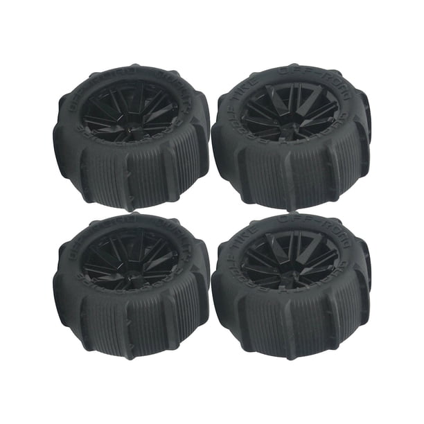Neumáticos antideslizantes para ruedas de arena RC 1/14, piezas de repuesto para Wltoys Neumáticos de 4 ruedas