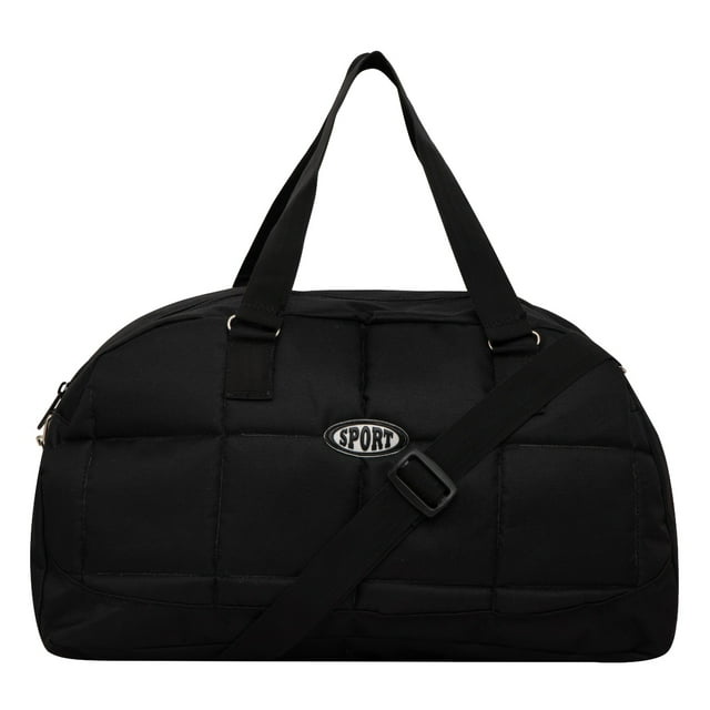 Maleta Sport Para Dama FANA Liza Color Negro Hermosa Aprovecha, M4060!!