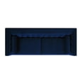 thumbnail image 5 of Maklaine Contemporary 84" Tufted Tuxedo Sofa Double Cushion in Navy Blue, 5 of 16