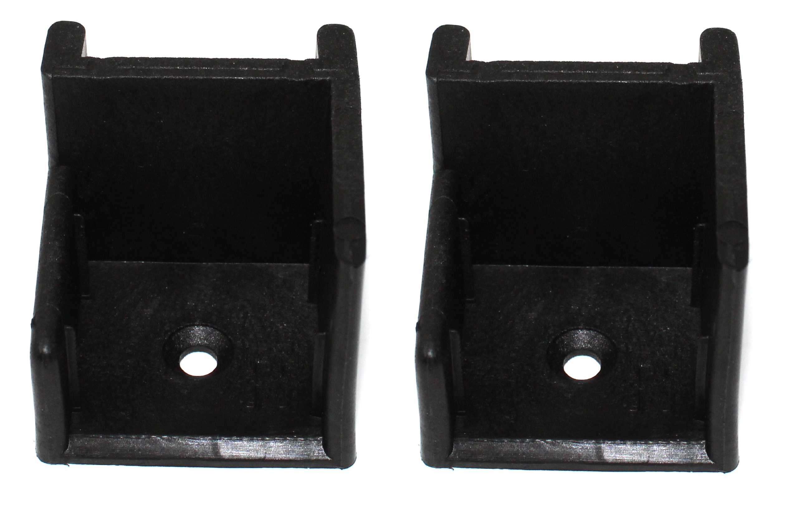 Right Hand Hinge Pontoon Door Stop 2 Pack Black