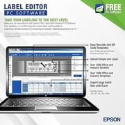 Epson LABELWORKS LW-PX750PCD Industrial Label Maker Kit - Portable Printer with Accessories, Multiple Tape Types