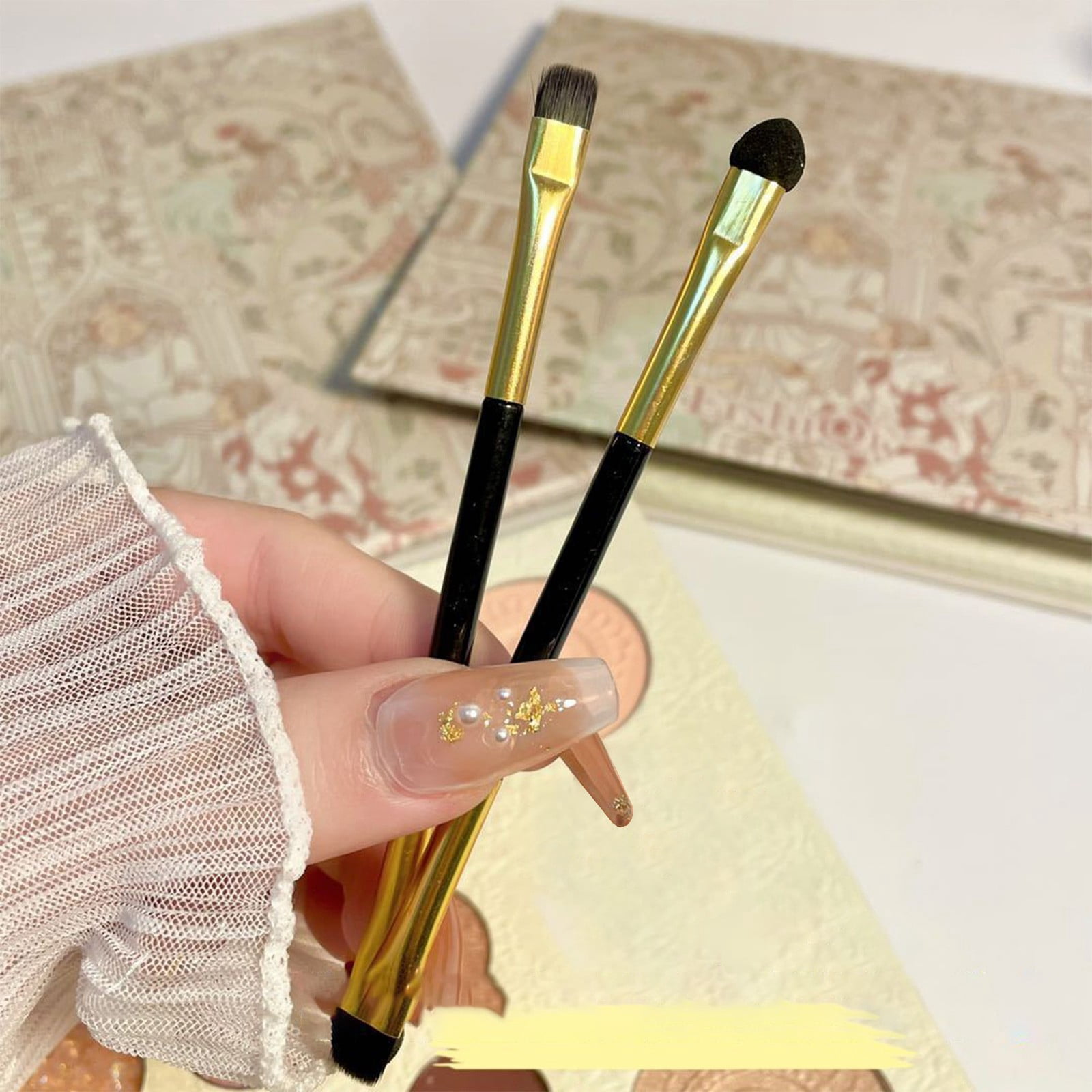 Send Tween Make up Two Faced Eye Shadow Oxygen Stick Summer Sessions Long Wear Shadow Stick Valentines Hot Lady Makeup Two Faced Makeup Products before Christmas Pallet 50 Items Cellar Makeup