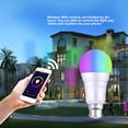 thumbnail image 3 of Luz del color de la lámpara de 7W RGBW Wifi RGB LED para la ayuda del Smart Home para Alexa y Google B22, 3 of 8