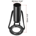thumbnail image 2 of Unique Bargains 6.0mm Acier Inoxydable Tige de Pêche Réparation Kit Pole Ring Guide Remplacement, Noir 8 Pack, 2 of 5