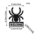 thumbnail image 1 of MesaSe Halloween Signe de Porte Halloween Plaque Signe de Porte d'Entrée Hanté Maison Signe Décor de Scène, 1 of 5