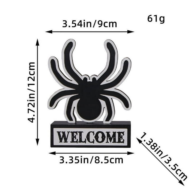 MesaSe Halloween Signe de Porte Halloween Plaque Signe de Porte d'Entrée Hanté Maison Signe Décor de Scène
