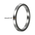 thumbnail image 3 of 6706-2RS Deep Groove Ball Bearing,30 x 37 x 4mm Z2 Double Rubber Sealed Chrome Steel Bearings,Black,4 Pack, 3 of 5