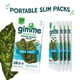 thumbnail image 4 of Seaweed Grab & Go Organic Premium Roasted Seaweed Snacks, Sea Salt, 5 Count Trayless, Keto, Vegan, Gluten-Free, Great Source of Omega3s and Iodine, Healthy On-The-Go Snack for Kids and Adult, 4 of 5