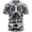 A-Light Gray548, variant on Bibifish Mens T Shirt Short Sleeve Crew Neck Skeleton Print Funny Tees Loose Fit Fall Halloween Casual Party Tops