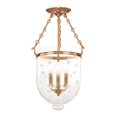 thumbnail image 2 of Hudson Valley Lighting - Hampton - Three Light Flush Mount with Star Pattern, 2 of 2