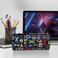 thumbnail image 4 of Pen+Gear Gaming Icon Design Barrel Pencil Pouch, 4 of 6