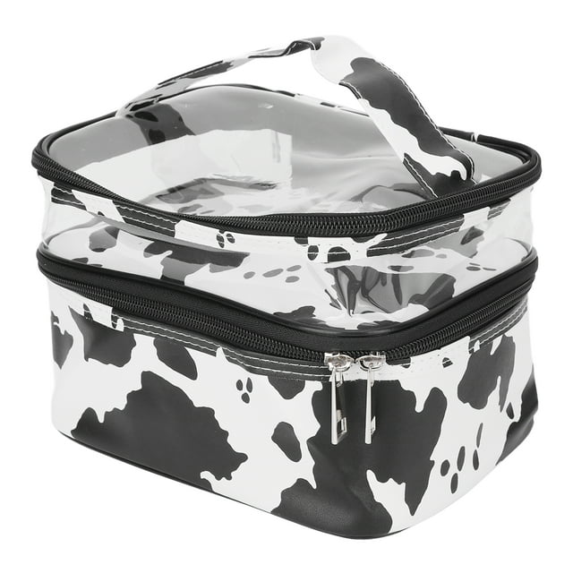 Travel Cosmetic Bag, Waterproof Makeup Bag Convenient Handle Easy Clean For Travel For Home