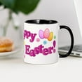 thumbnail image 4 of CafePress - Happy Easter Bunny Mug - 11 oz Ceramic Mug - Novelty Coffee Tea Cup, 4 of 6