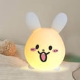 thumbnail image 3 of Pgyong Clearance! Rechargeable Motion Sensor Night Light-Colorful Soft Rubber Bedside Table Lamp with Auto On/Off for Kids Adults Bedroom, 3 of 9